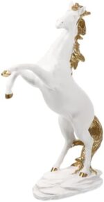 Alipis Realistic Resin Horse Statue Standing Horse Model Animal Ornament for Home Decor Birthday - Image 2