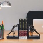 LIFFY Man Decorative Book Ends,Resin Non Skid Bookends for Heavy Books,Bookends for Shelves Decorative,Creative Shelf Decorations to Hold Books for Home,Office Desk,Bookshelf,Study - Image 7