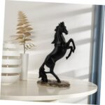 Cabilock Realistic Standing Horse Figurine Elegant Animal Decor for Living Room Office Artistic Tabletop Ornament for Home Housewarming - Image 6