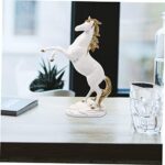 Unomor Standing Horse Figurine Decorative Ornament Resin Horse Decoration for Home - Image 7