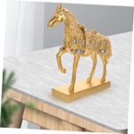 Realistic Standing Horse Model Resin Horse Decoration for Office and Girls Figurine Statue - Image 5