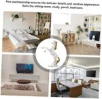 Unomor Standing Horse Figurine Decorative Ornament Resin Horse Decoration for Home - Image 6