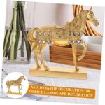 Realistic Standing Horse Model Resin Horse Decoration for Office and Girls Figurine Statue - Image 6
