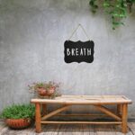 Large Hanging Chalkboard Sign 8x10 | Acrylic | Double Sided for Standard Chalk & Other Side for Liquid Chalk Marker Erasable-for Wedding, Wall Decor, Kitchen Pantry, Menus, (6) - Image 8