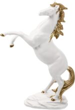 PRETYZOOM Beautiful Standing Horse Sculpture Resin Craft Ornament Home Decor for Anniversary Boys and Girls Toy