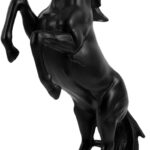 Elegant Standing Horse Sculpture Modern Resin Figurine for Home Decor Realistic Animal Art Statue for Office Living Room
