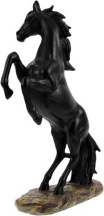 Elegant Standing Horse Sculpture Modern Resin Figurine for Home Decor Realistic Animal Art Statue for Office Living Room